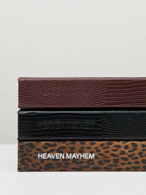 Heaven Mayhem Leopard Jewellery Book Box