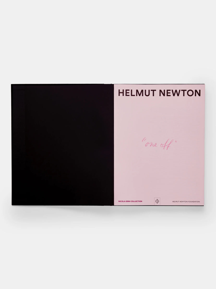 Helmut Newton: One-Off Book