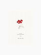 Red Martini Hen Party Invite Card