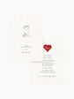 Red Martini Hen Party Invite Card