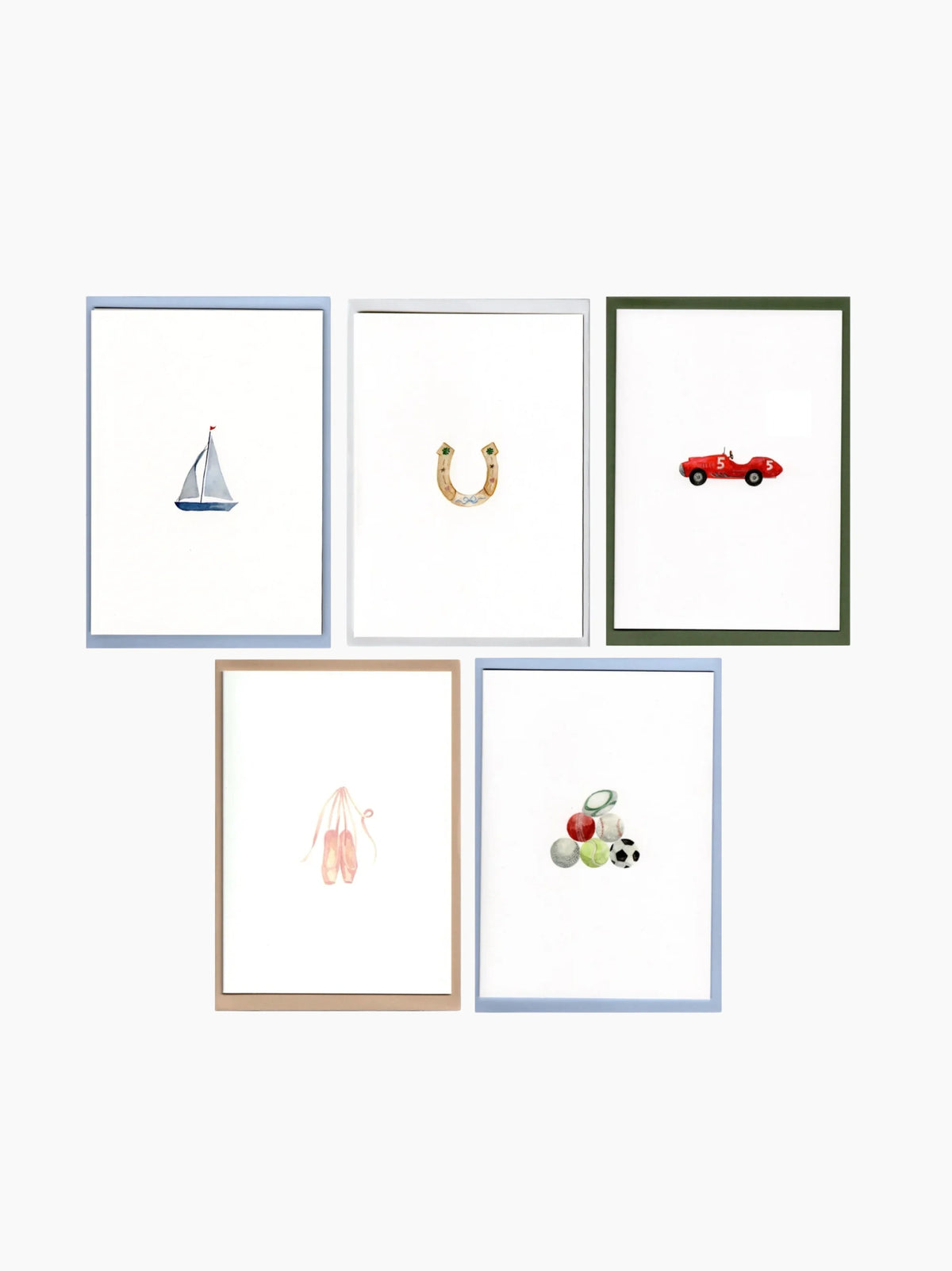 Hobbies Cards Pack of 5