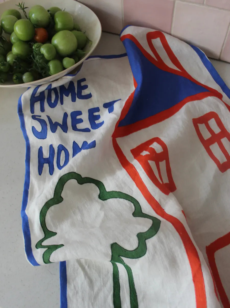 Home Sweet Home Tea Towel