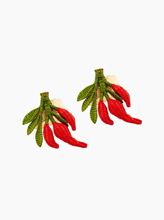 Hot Pepper Napkin Ring Set