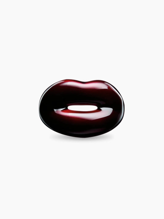 Black Cherry Lips Ring
