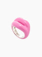 Peppy Pink Lips Ring