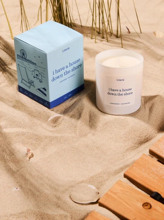 I Have a House Down The Shore Candle