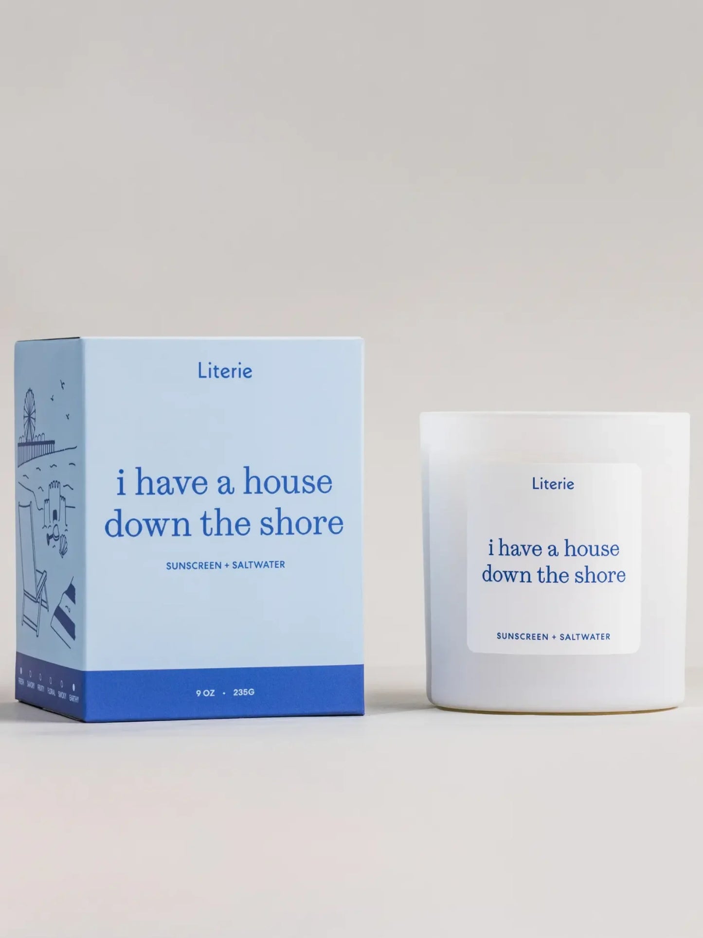 I Have a House Down The Shore Candle