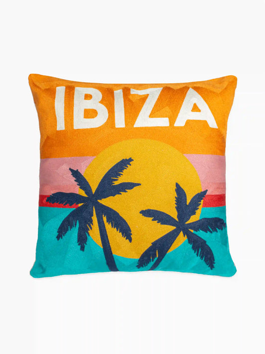 Ibiza Needlepoint Cushion