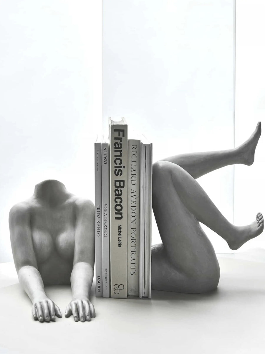 Stone Sculpture Bookends