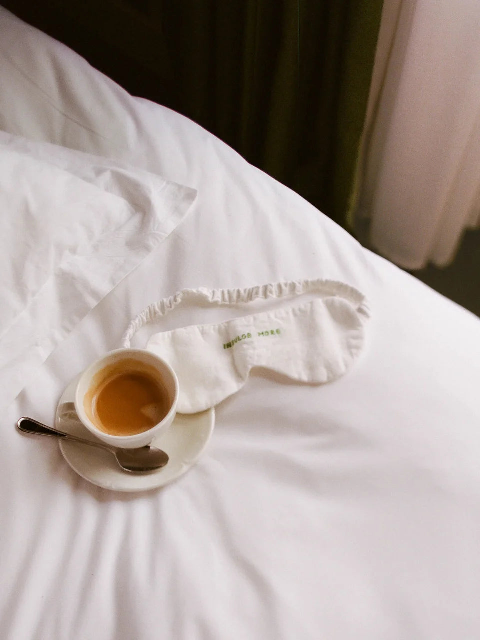 Indulge More Linen Eye Mask
