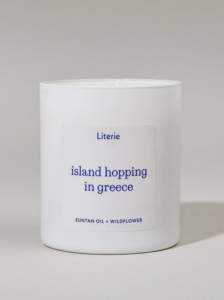 Island Hopping In Greece Candle