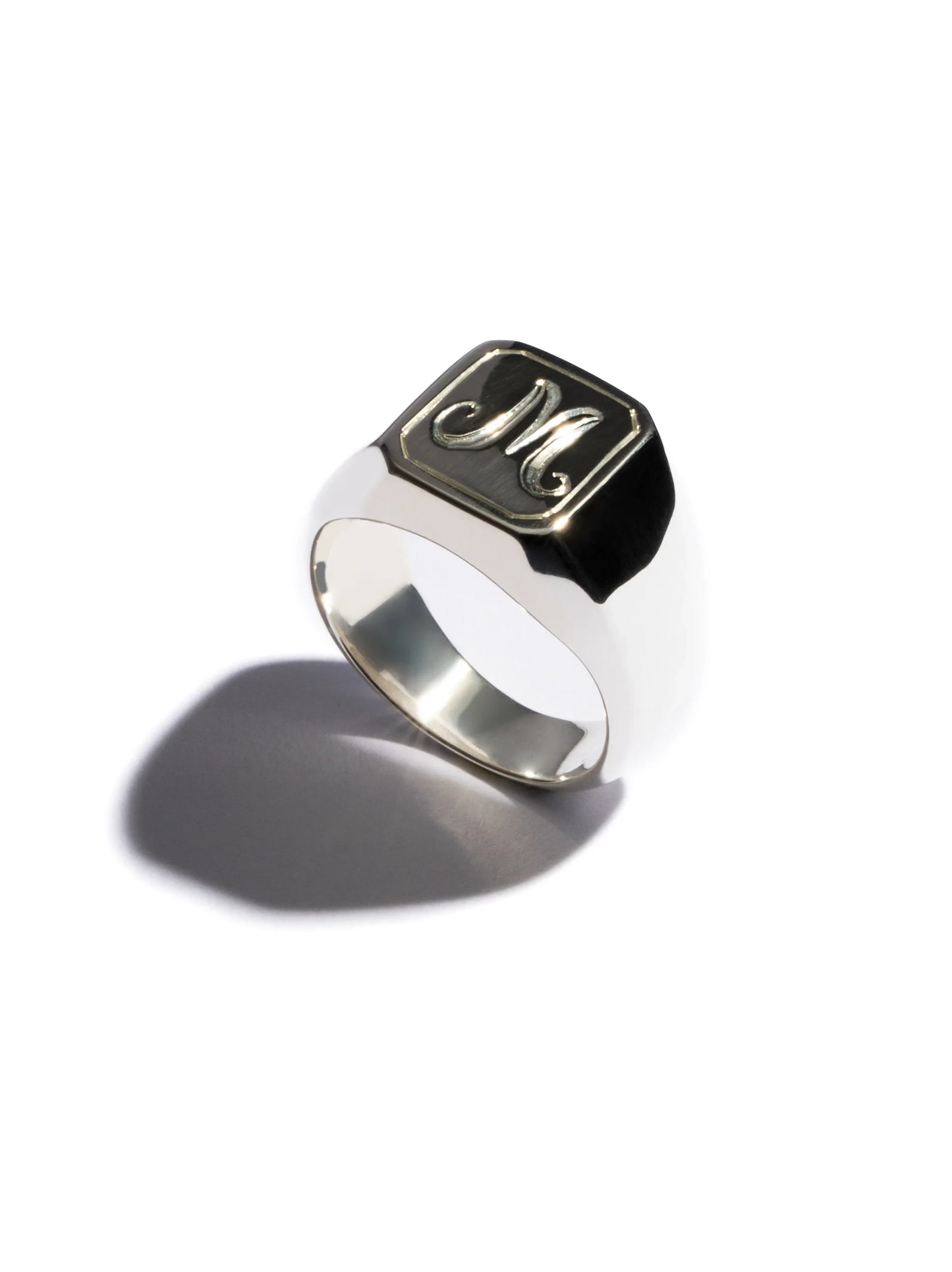 Isolde Emerald Signet Ring