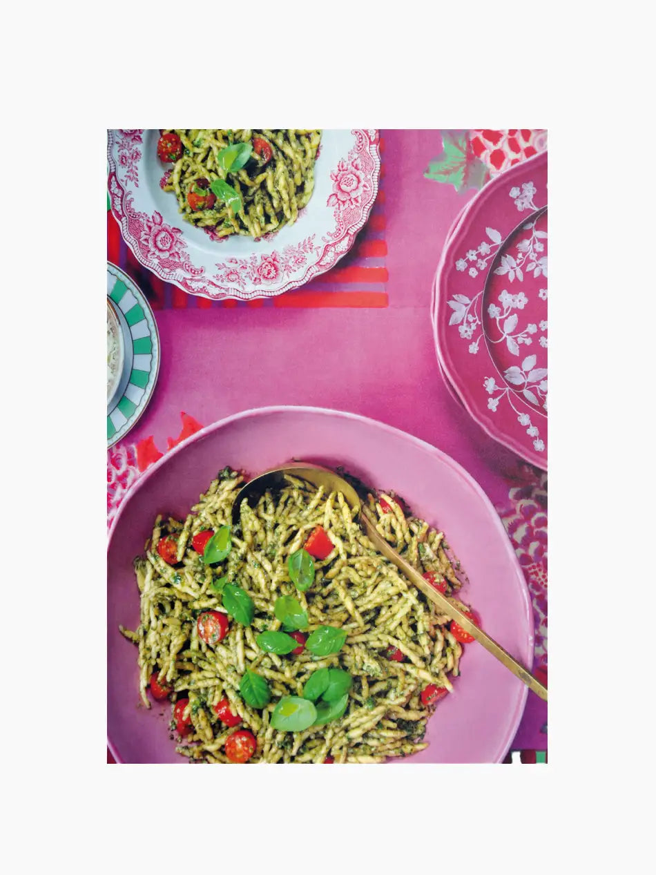 The Italian Cooking Book Stack | The Go-To