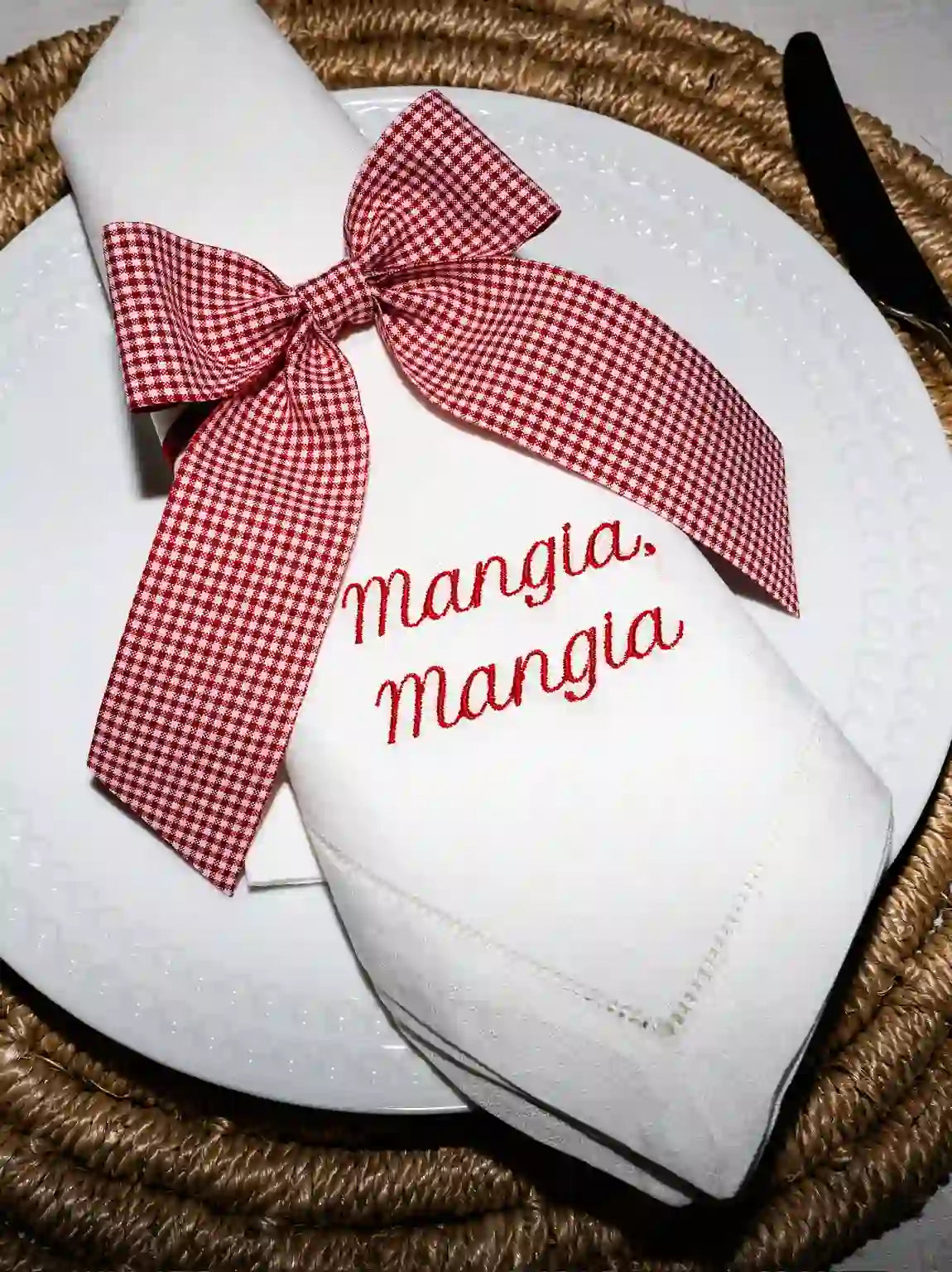 Italian Dinner Napkins Set of 4