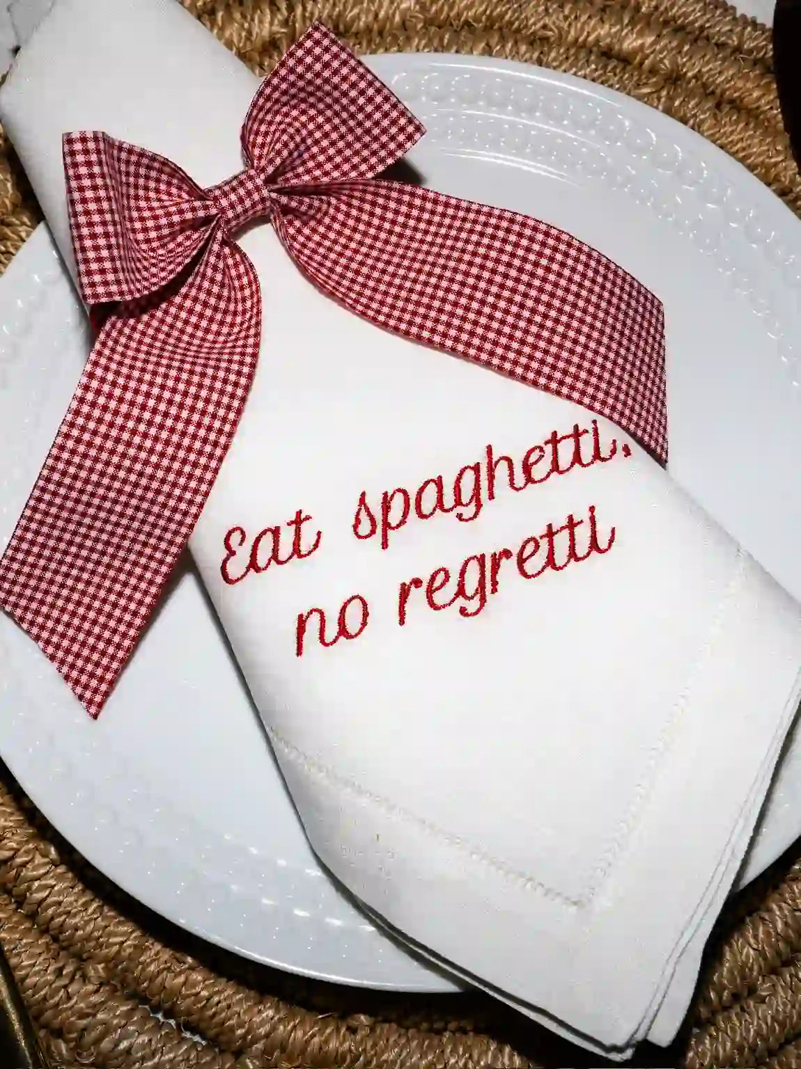 Italian Dinner Napkins Set of 4