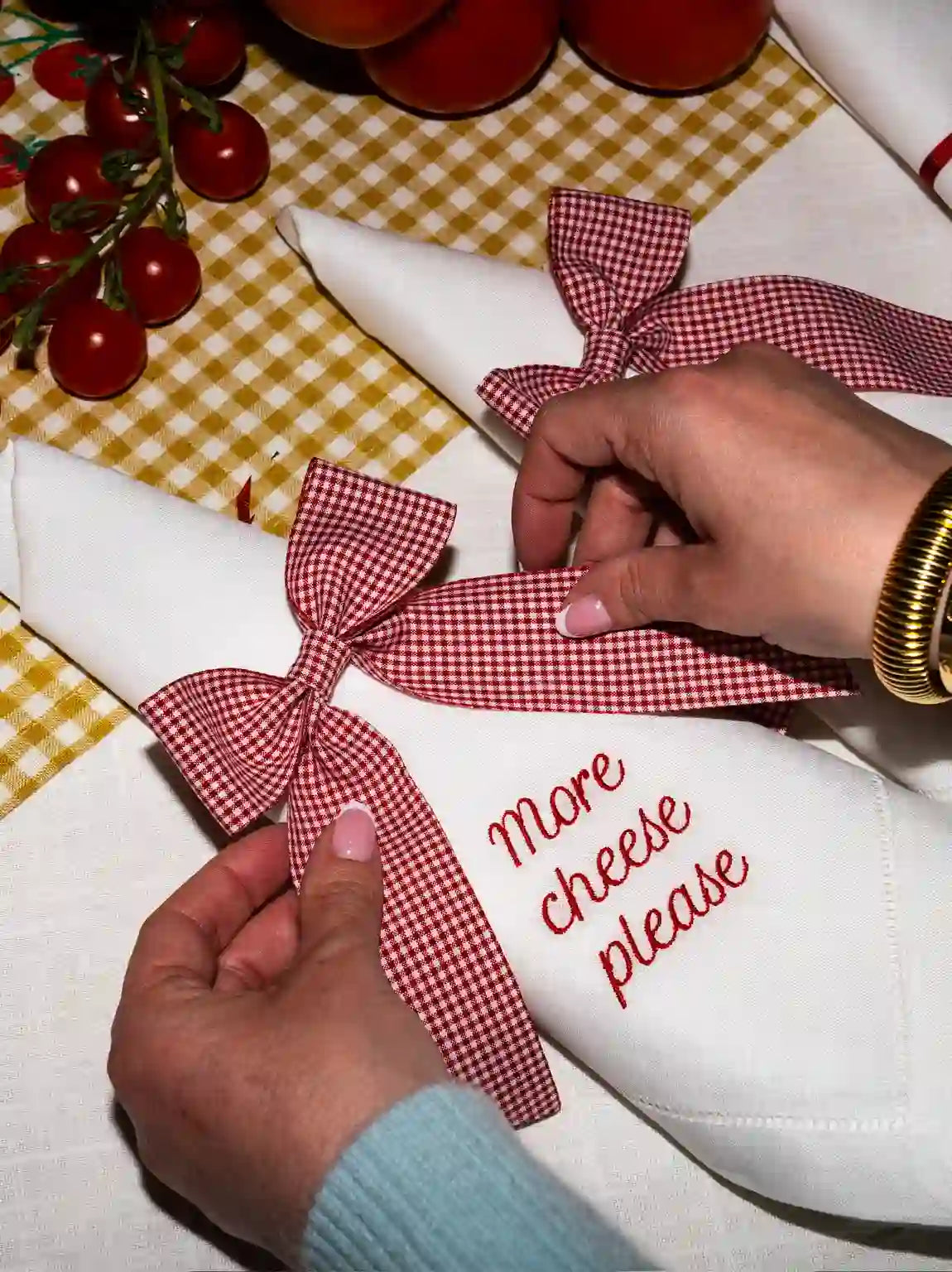 Italian Dinner Napkins Set of 4