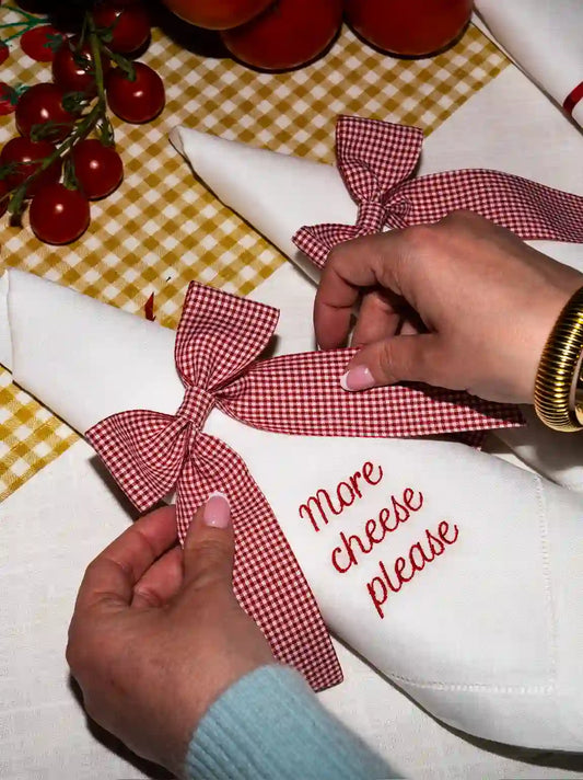 Italian Dinner Napkins Set of 4