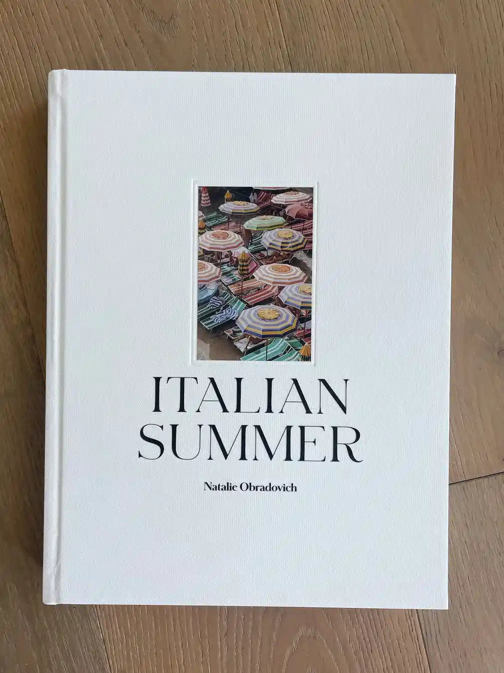 Italian Summer Coffee Table Book