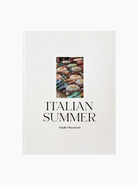 Italian Summer Coffee Table Book