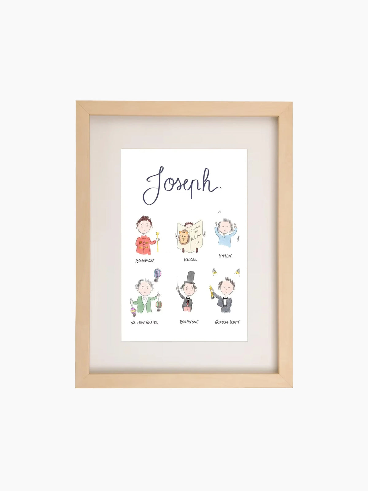 Joseph Kids Art Print