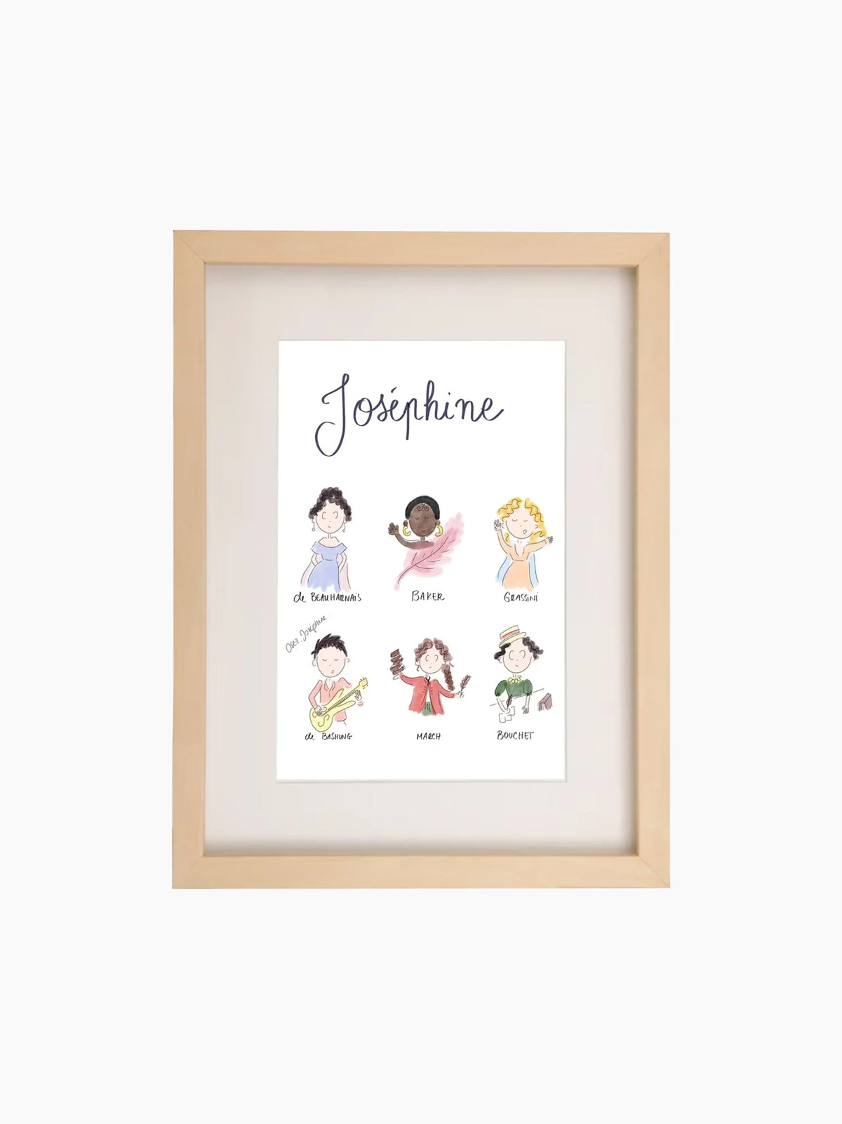 Joséphine Kids Art Print