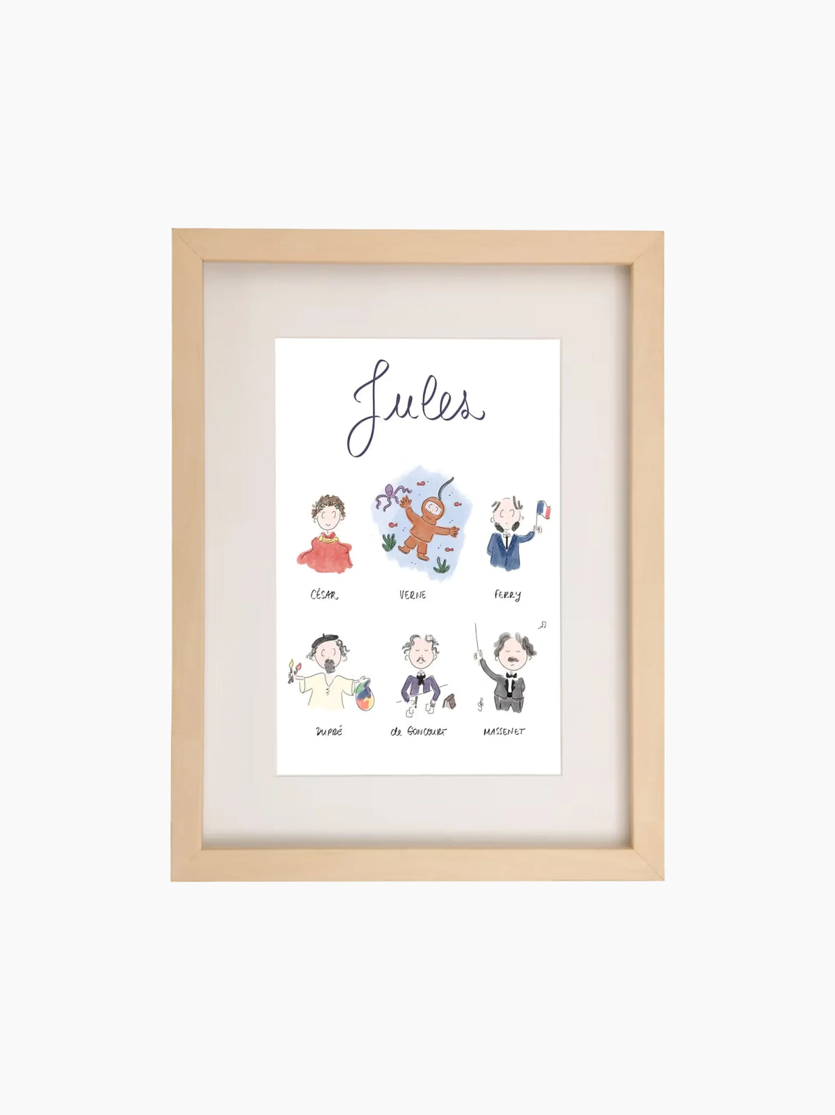 Jules Kids Art Print