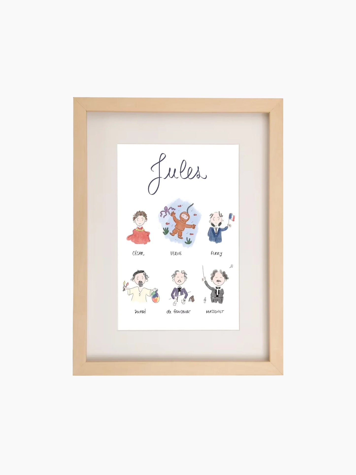 Jules Kids Art Print