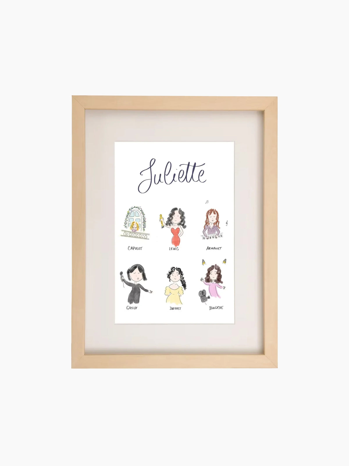 Juliette Kids Art Print