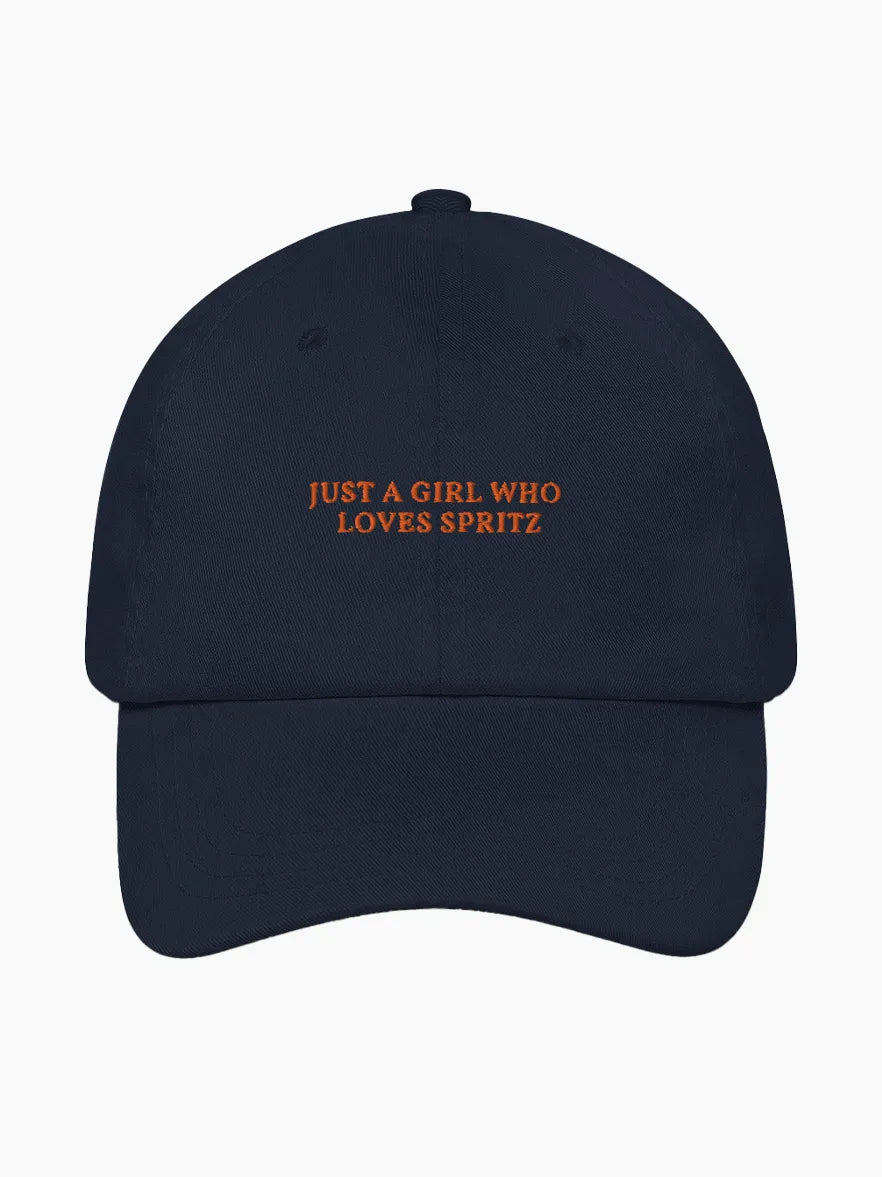 Just A Girl Who Loves Spritz Cap