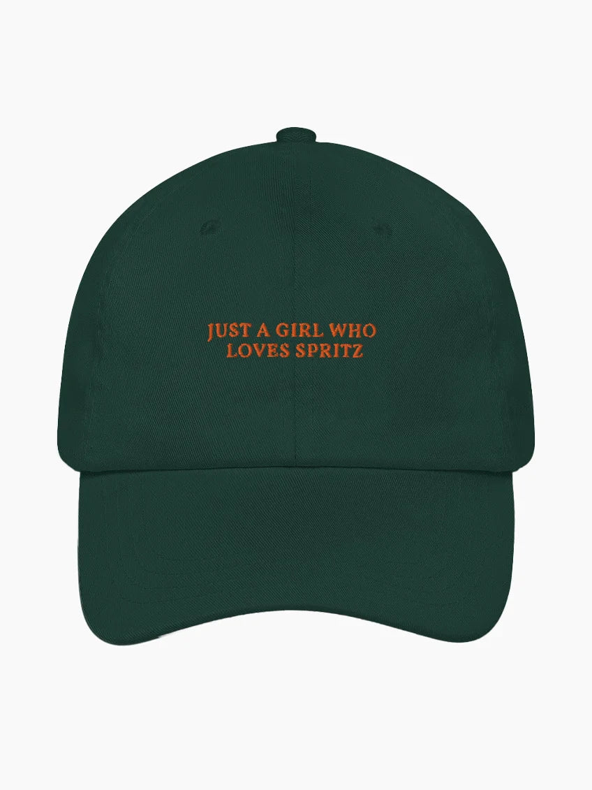 Just A Girl Who Loves Spritz Cap