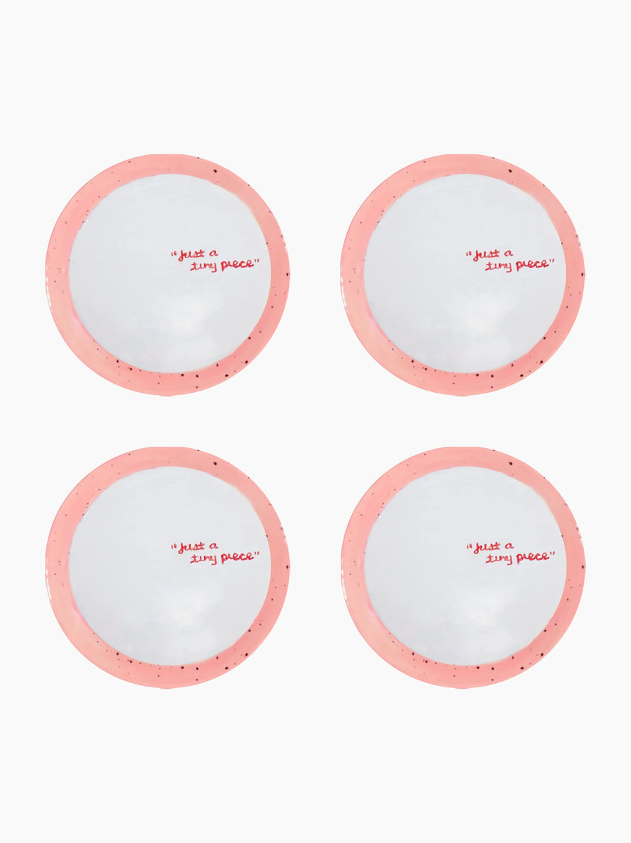 Tiny Piece Plates Set of 4