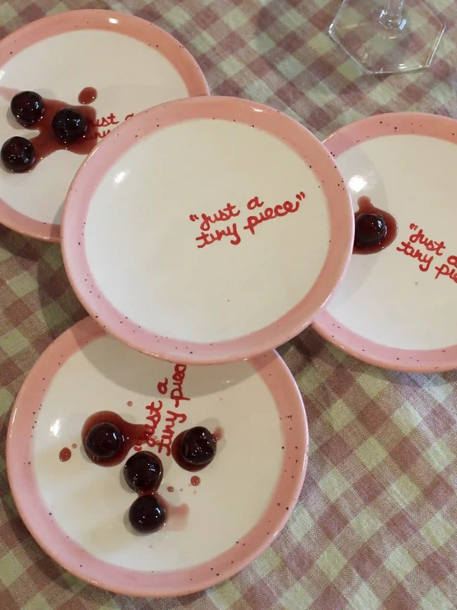 Tiny Piece Plates Set of 4