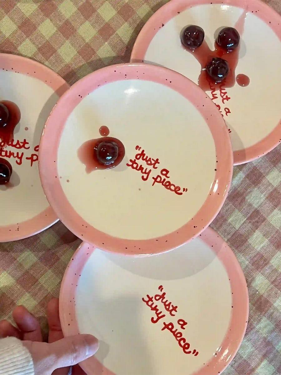 Tiny Piece Plates Set of 4