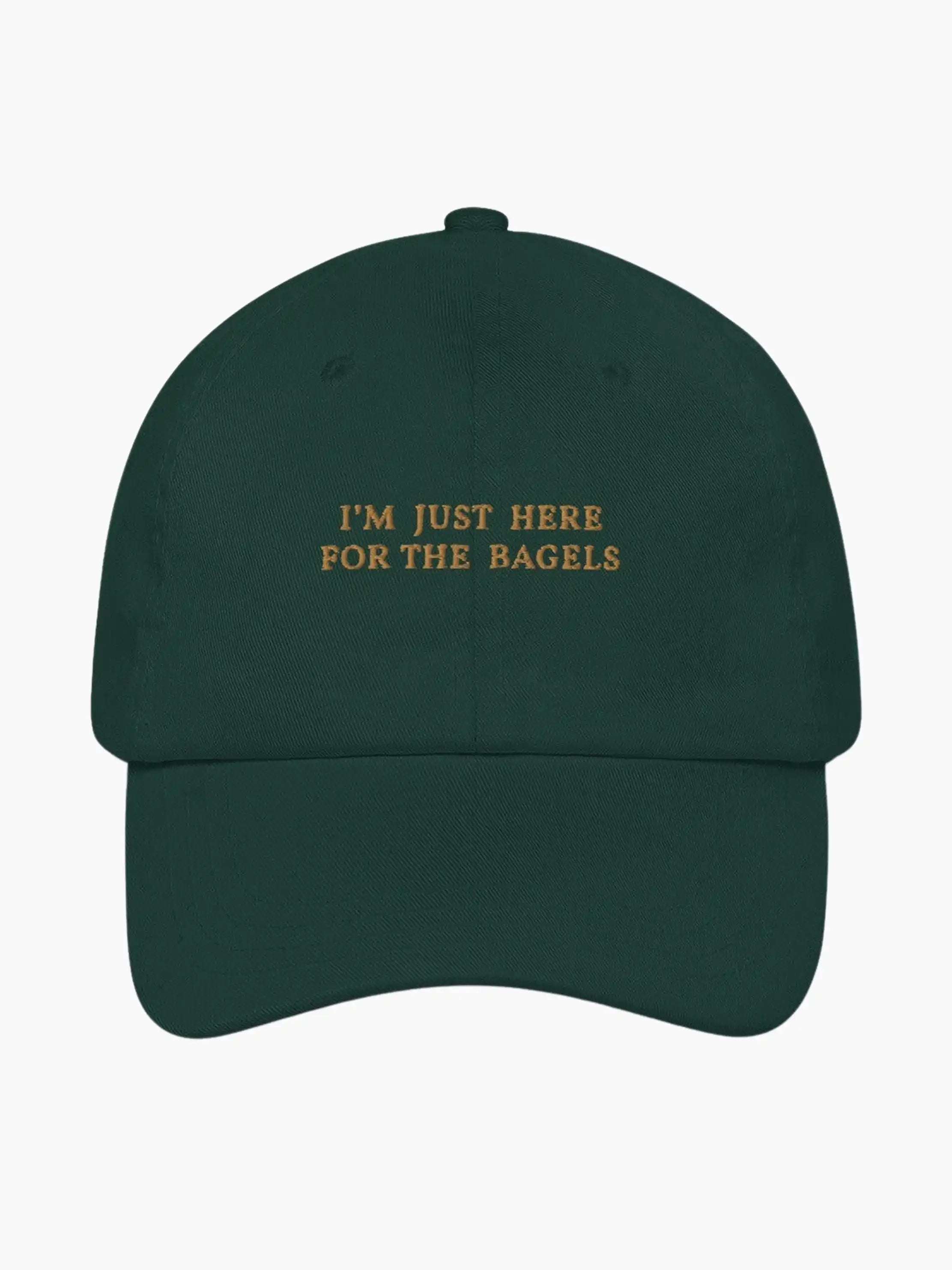 I'm Just Here For The Bagels Cap