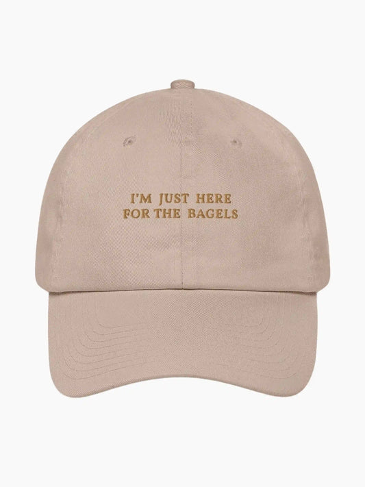 I'm Just Here For The Bagels Cap
