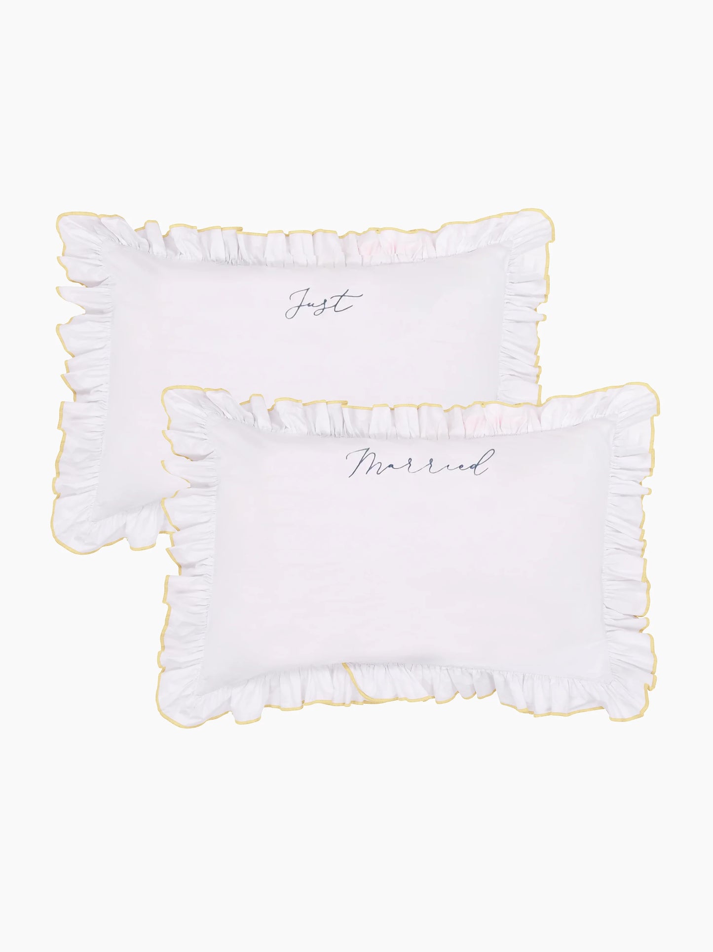 Just Married Pillowcase Set