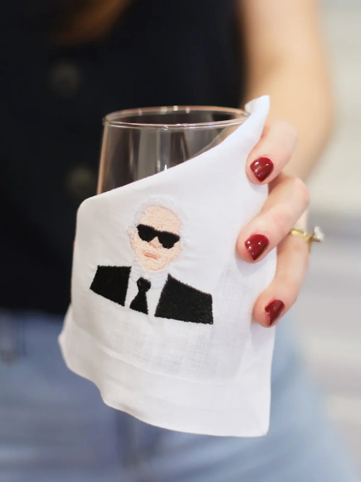 Karl Lagerfeld Cocktail Napkins