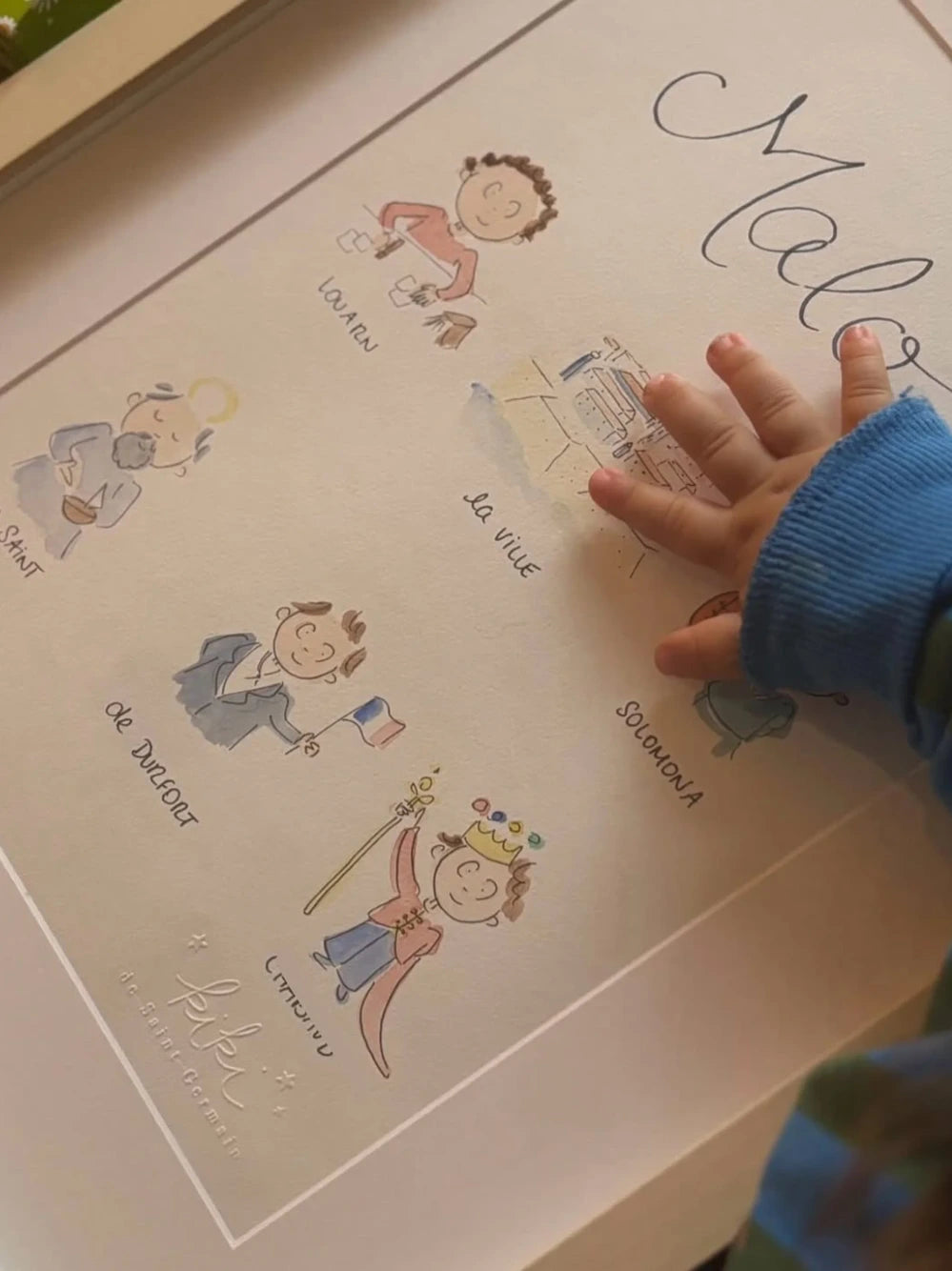 Charlotte Kids Art Print