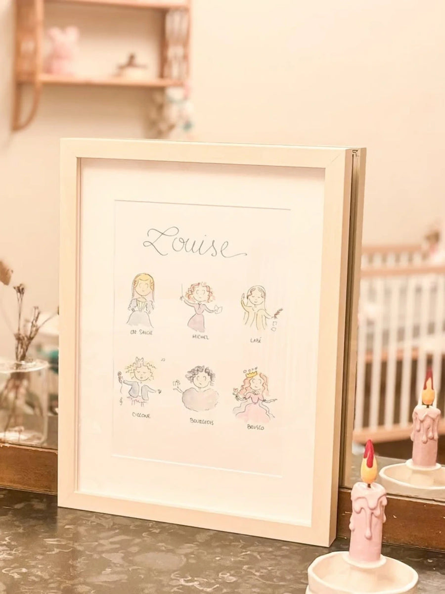 Louis Kids Art Print
