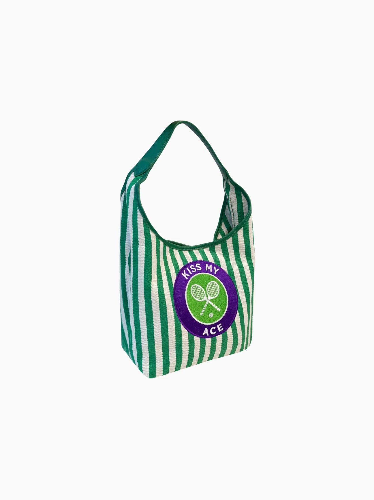 Kiss My Ace Embroidered Bag