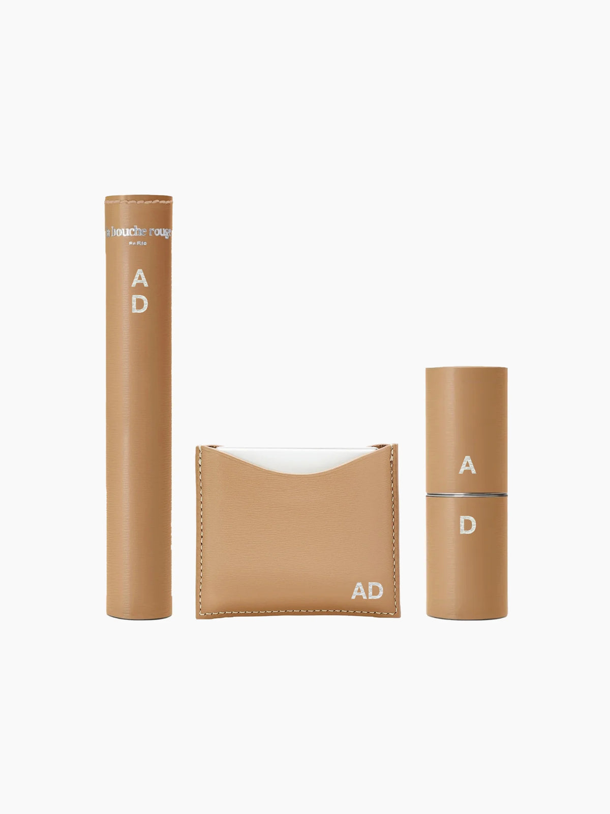Camel Leather Makeup Set