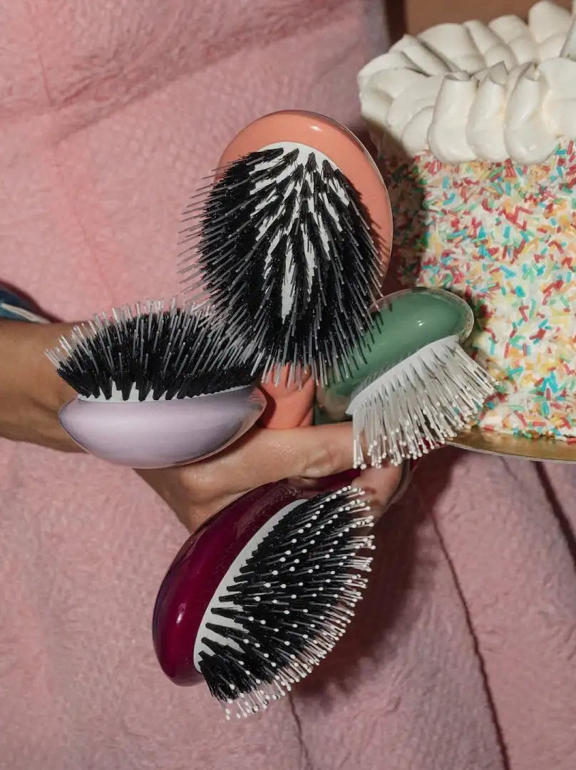 Green Mini Hairbrush