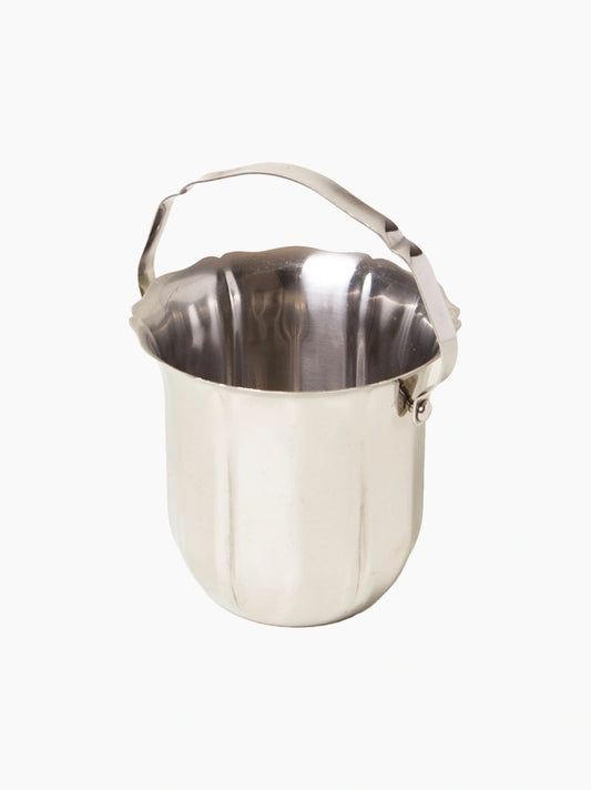 Silver Ice Bucket With Handle