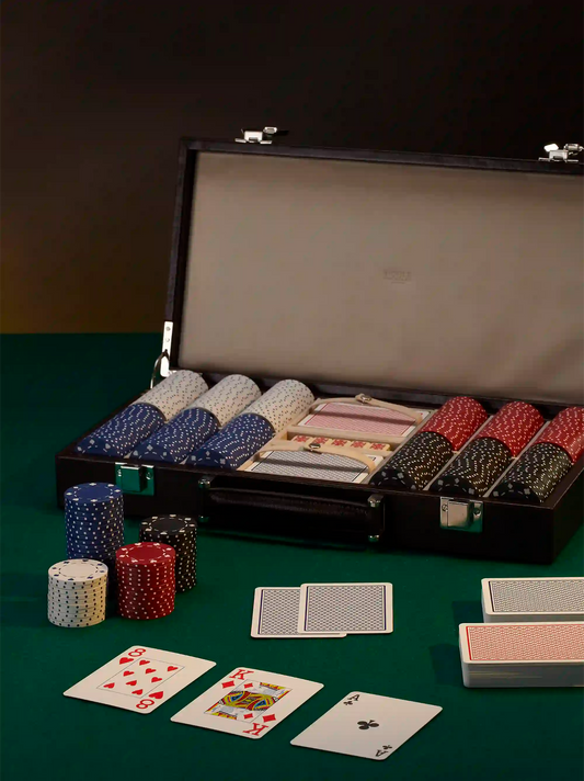 Personalised Deluxe Poker Set