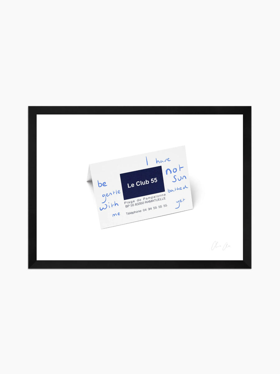 Le Club 55 ii Art Print