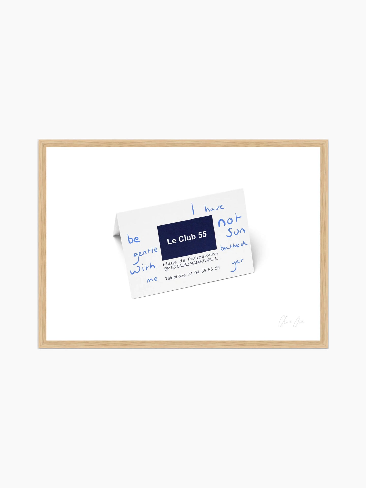 Le Club 55 ii Art Print