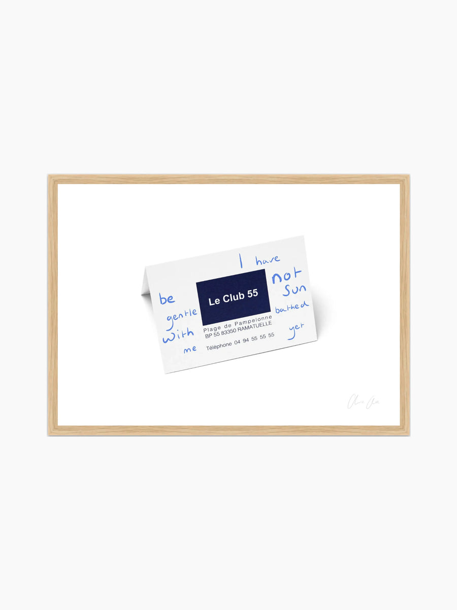 Le Club 55 ii Art Print