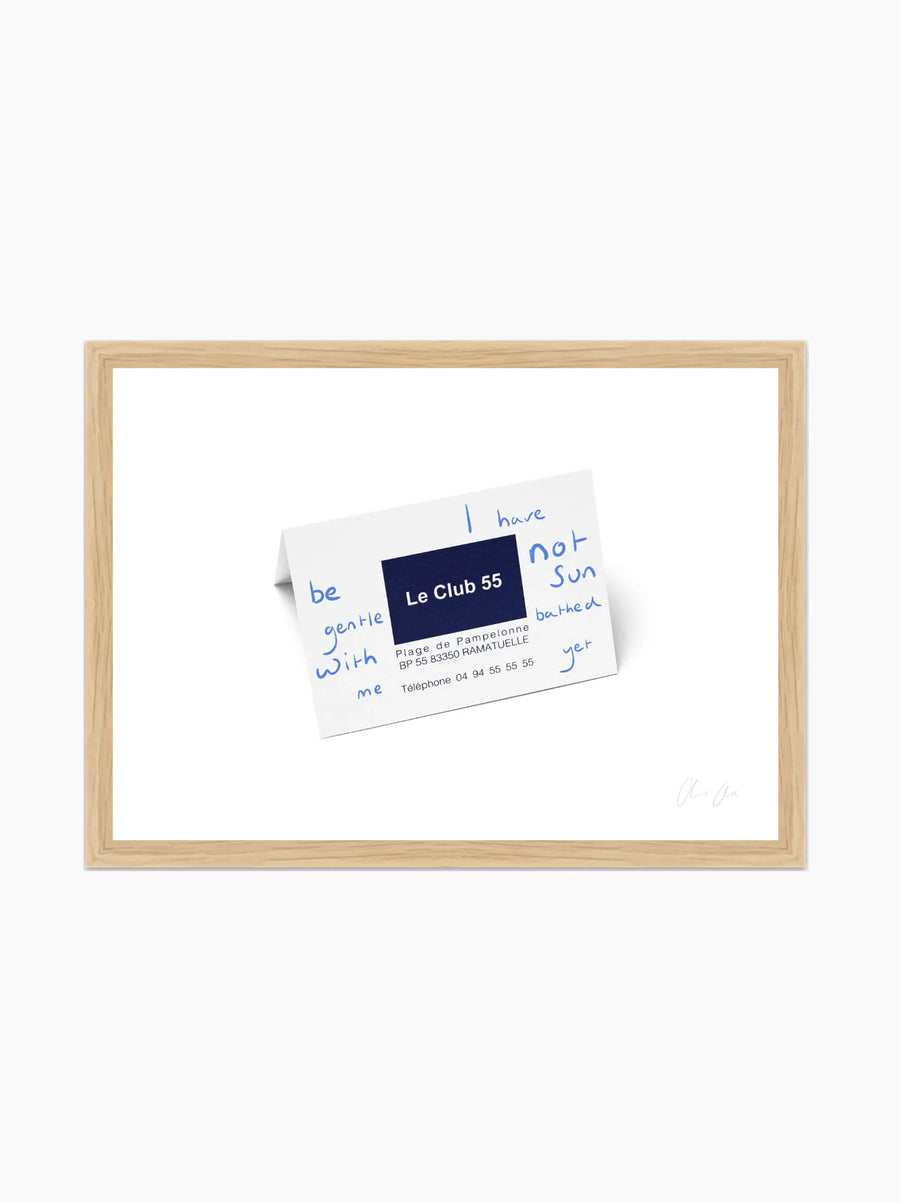 Le Club 55 ii Art Print