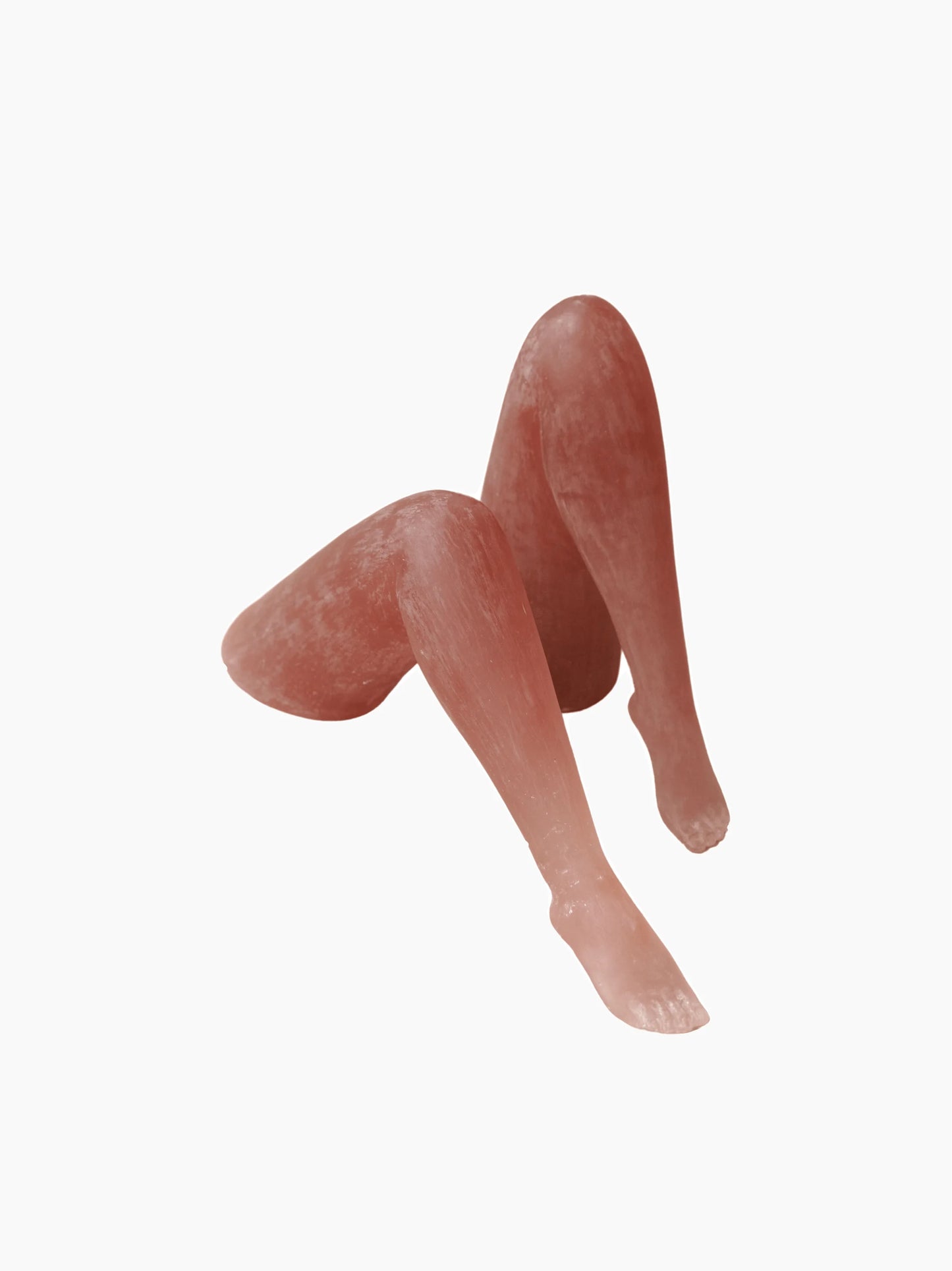 Pink Resin Legs Sculpture