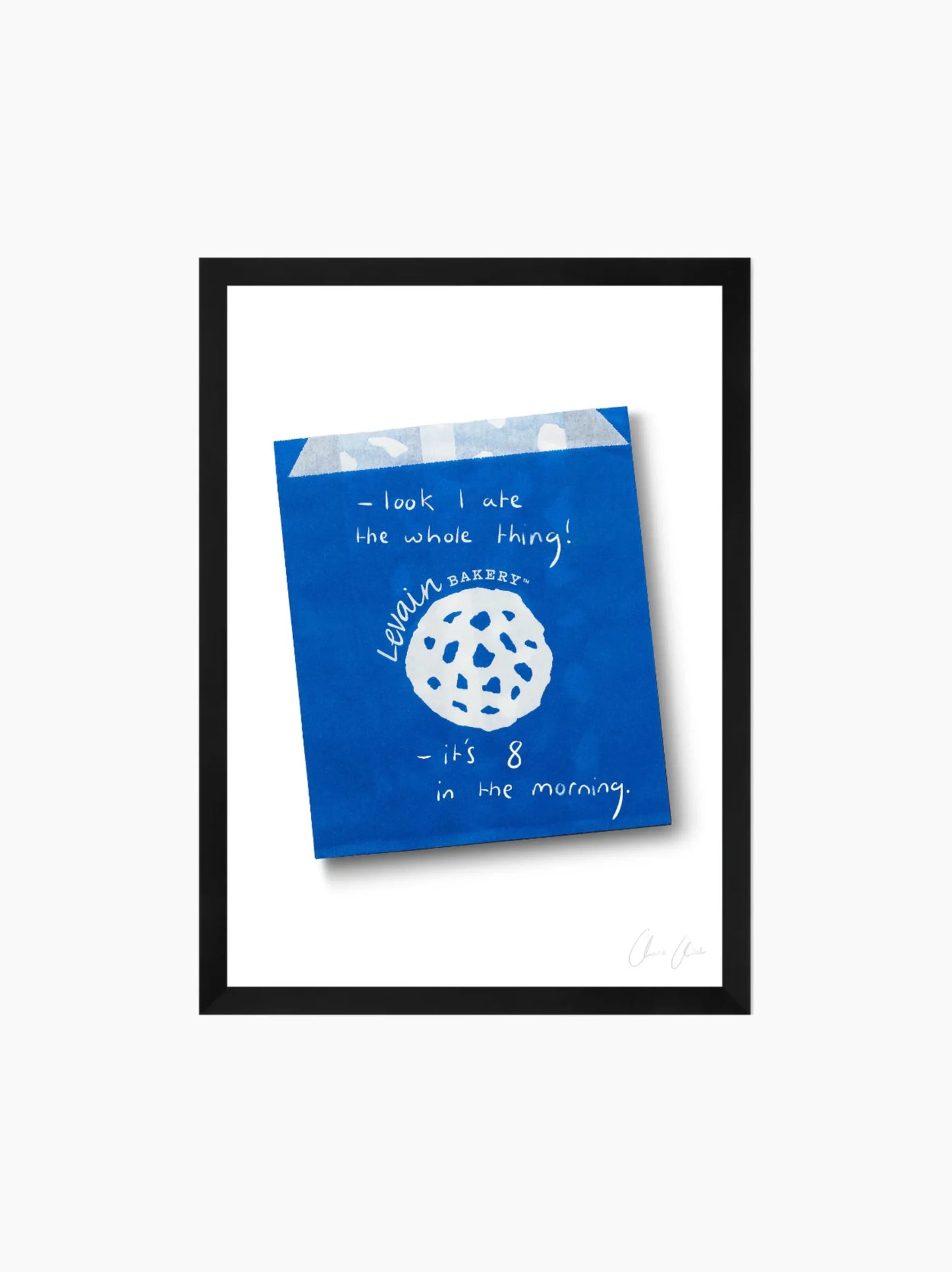 Bag at Levain Bakery ii Framed Art Print